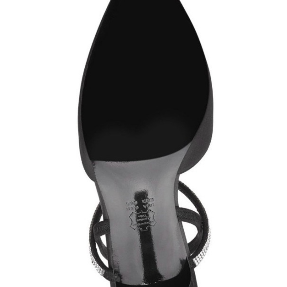 Nina Elegant Billie’s  Black Women's Slingback Evening Pumps - Picture 3 of 6